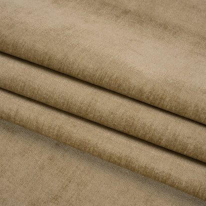 Upholstery Chenille with Latex Backing - Cement - Tonnet Collection Folded