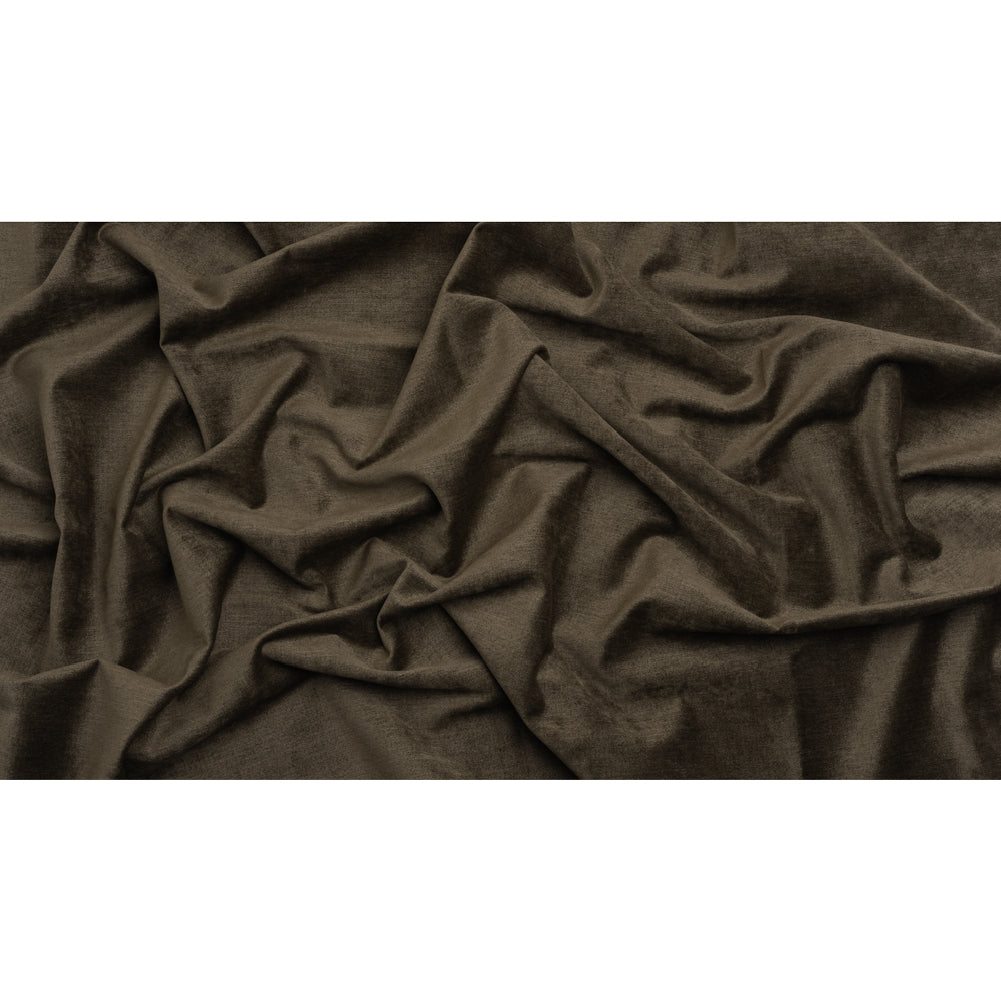 Upholstery Chenille with Latex Backing - Char - Tonnet Collection Full