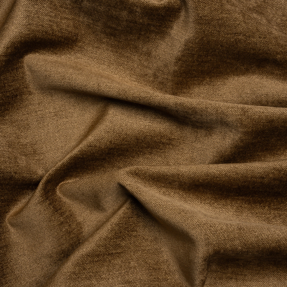Upholstery Chenille with Latex Backing - Cocoa - Tonnet Collection