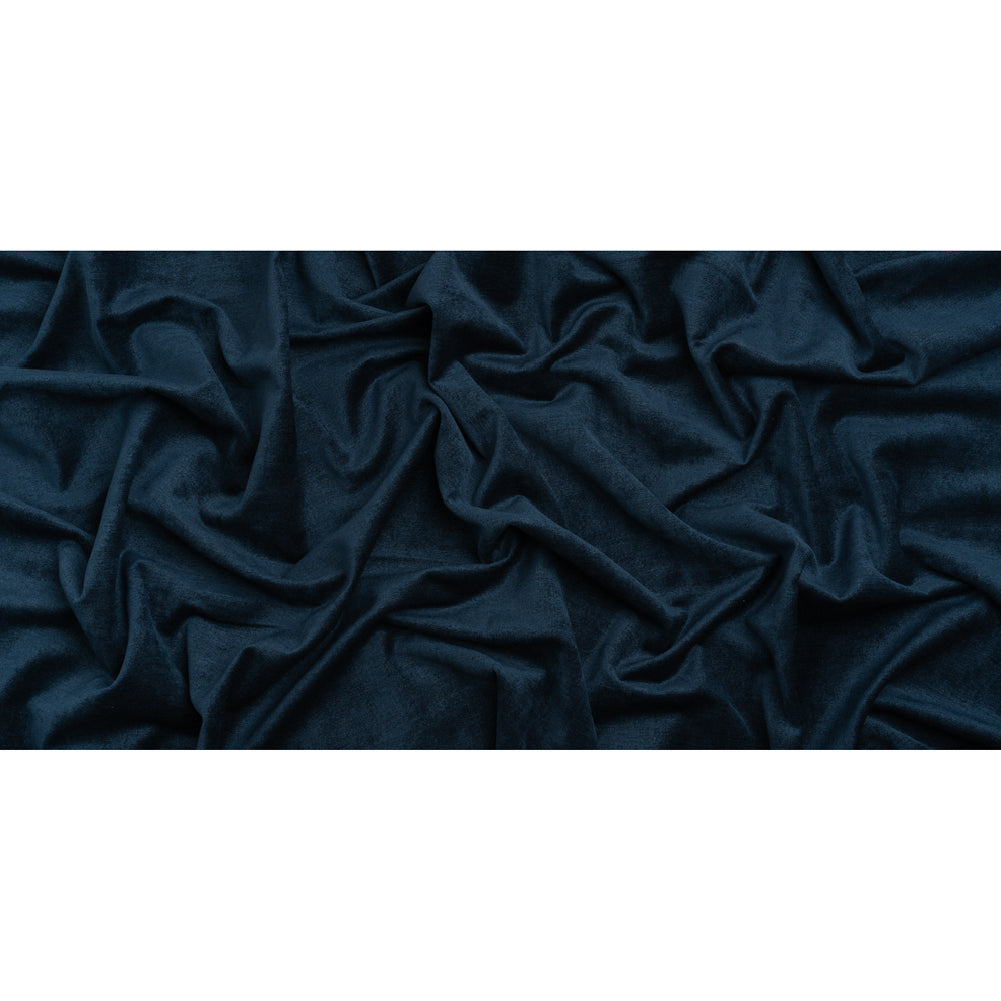 Upholstery Chenille with Latex Backing - Indigo - Tonnet Collection Full