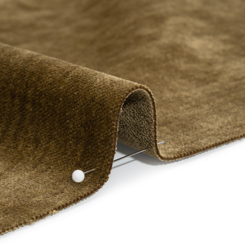 Upholstery Chenille with Latex Backing - Lichen - Tonnet Collection Detail