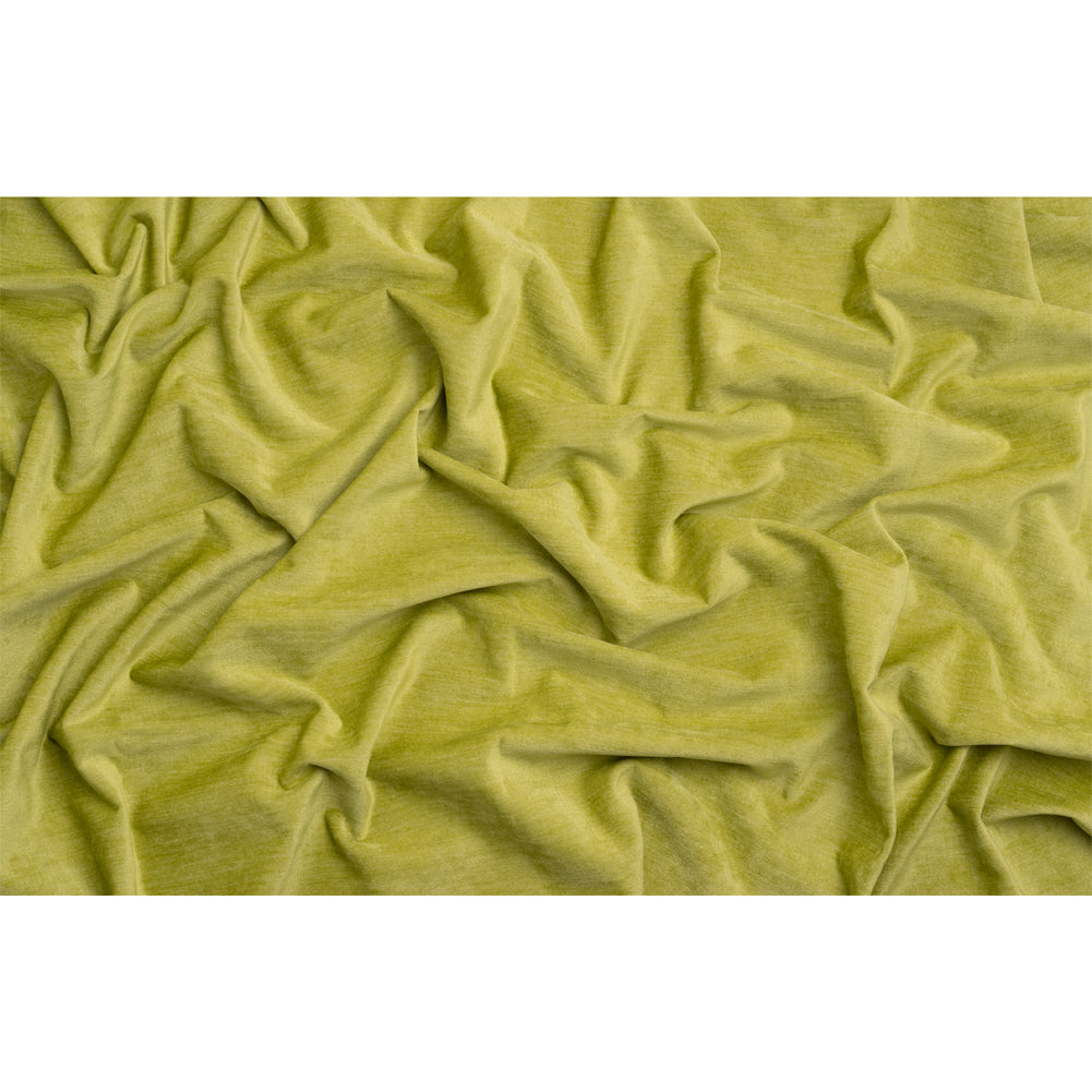Upholstery Chenille with Latex Backing - Lime - Tonnet Collection Full