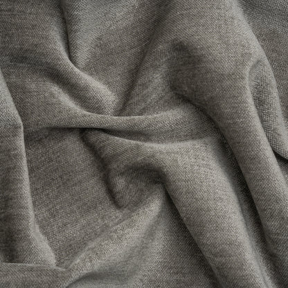 Upholstery Chenille with Latex Backing - Platinum - Tonnet Collection