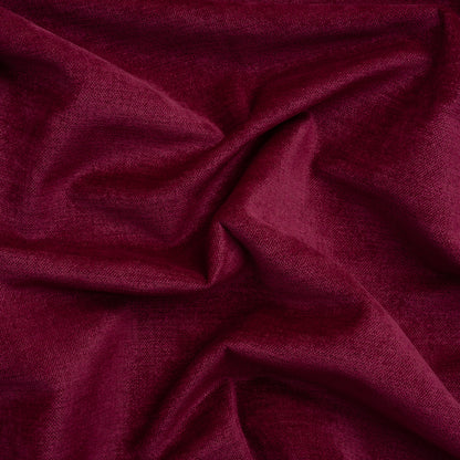 Upholstery Chenille with Latex Backing - Raspberry - Tonnet Collection