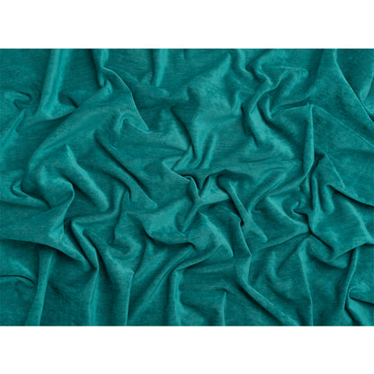 Upholstery Chenille with Latex Backing - Turquoise - Tonnet Collection Full