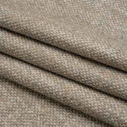 Tweed Upholstery Boucle with Latex Backing - Haze - Algrove Collection Folded