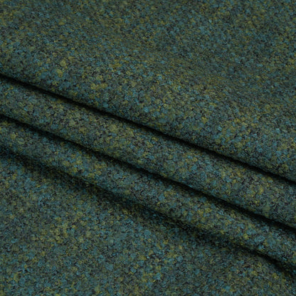 Tweed Upholstery Boucle with Latex Backing - Marsh - Algrove Collection Folded