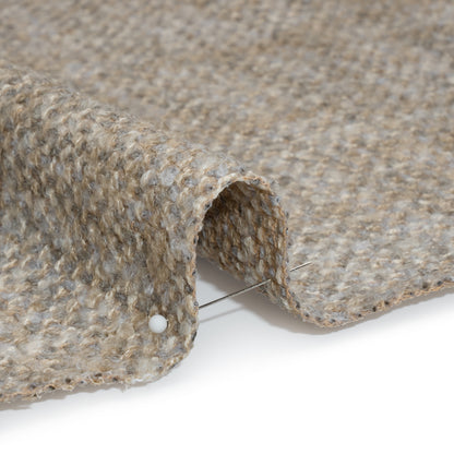 Tweed Upholstery Boucle with Latex Backing - Mineral - Algrove Collection Detail
