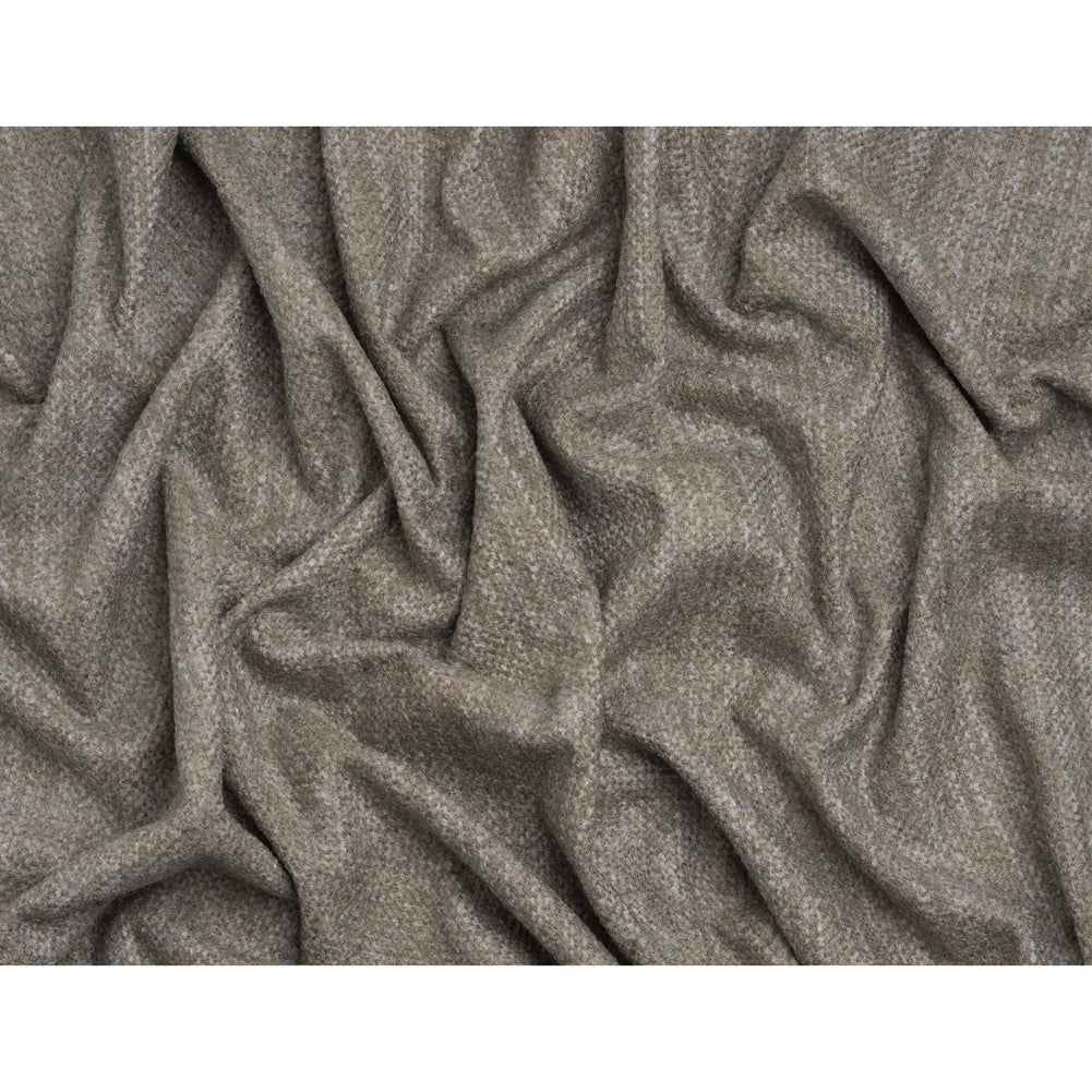 Tweed Upholstery Boucle with Latex Backing - Nickel - Algrove Collection Full