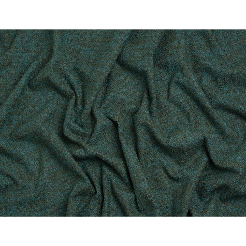 Tweed Upholstery Boucle with Latex Backing - Peacock - Algrove Collection Full