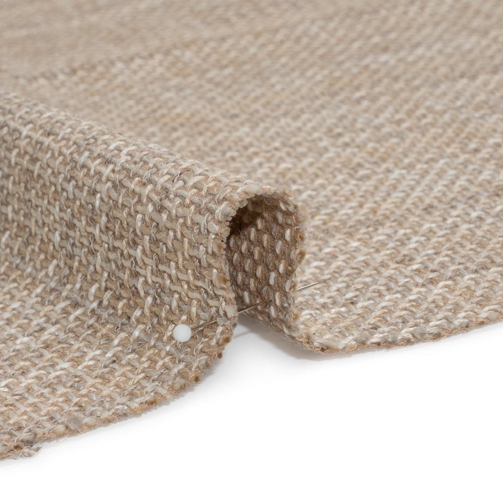 Vernon Linen Upholstery Tweed Detail