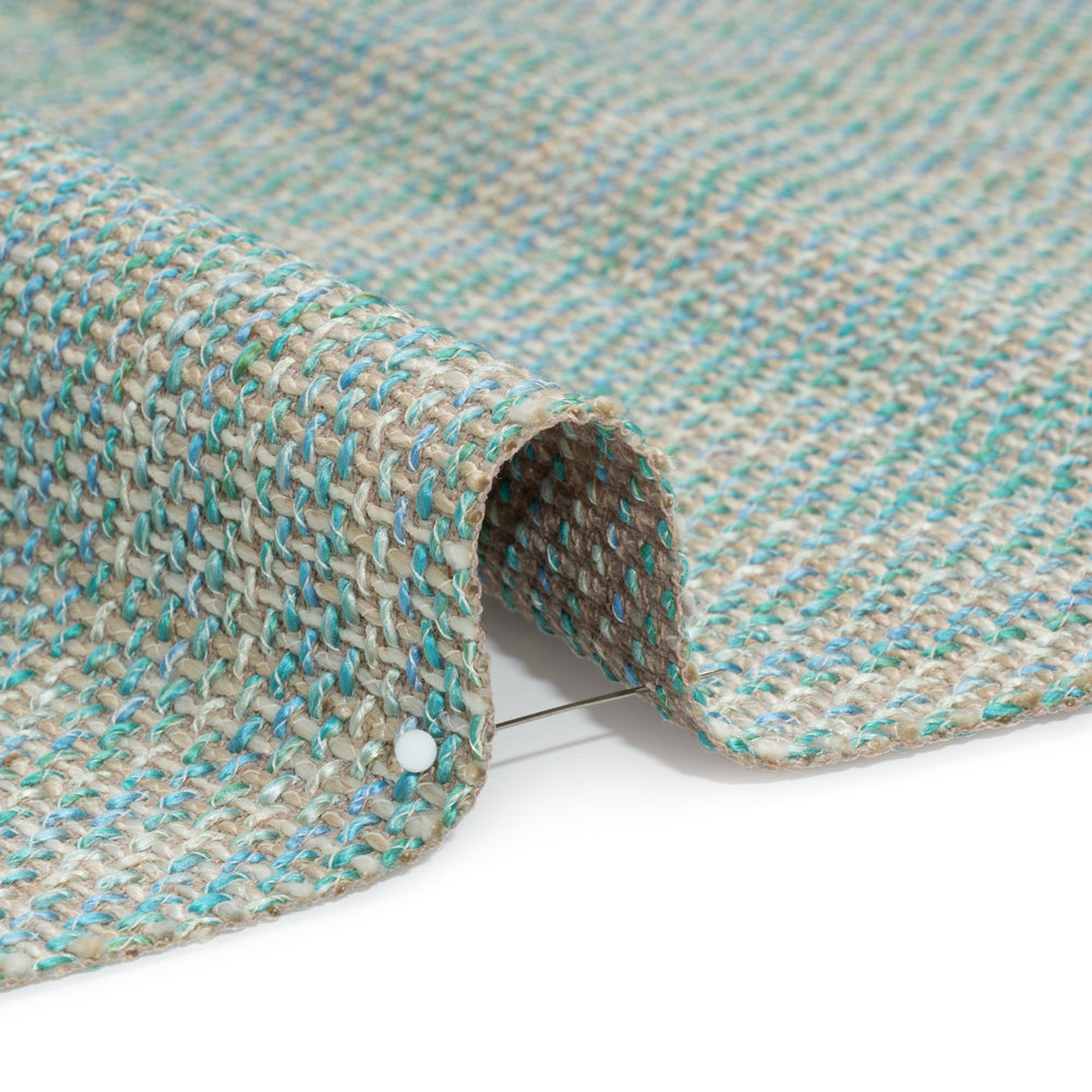 Vernon Sky Upholstery Tweed Detail