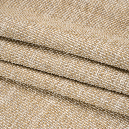 Vernon Wheat Upholstery Tweed Folded