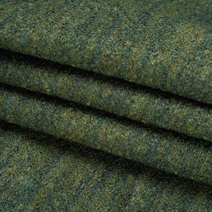 Plush Upholstery Boucle - Marsh Striated - Avenir Collection Folded