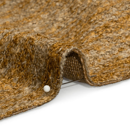 Plush Upholstery Boucle - Mocha Striated - Avenir Collection Detail