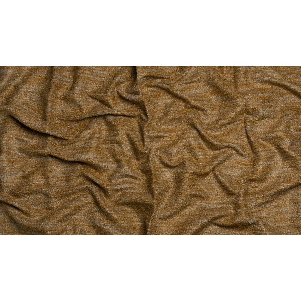 Plush Upholstery Boucle - Mocha Striated - Avenir Collection Full