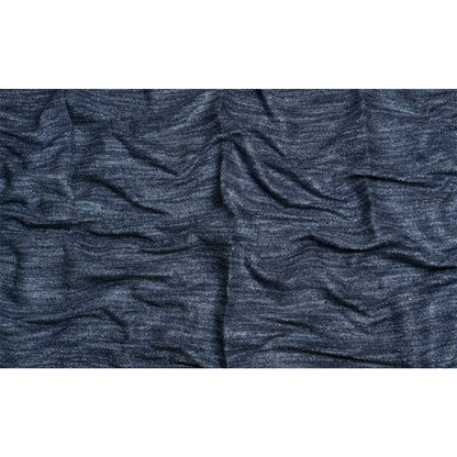 Plush Upholstery Boucle - Navy Striated - Avenir Collection Full