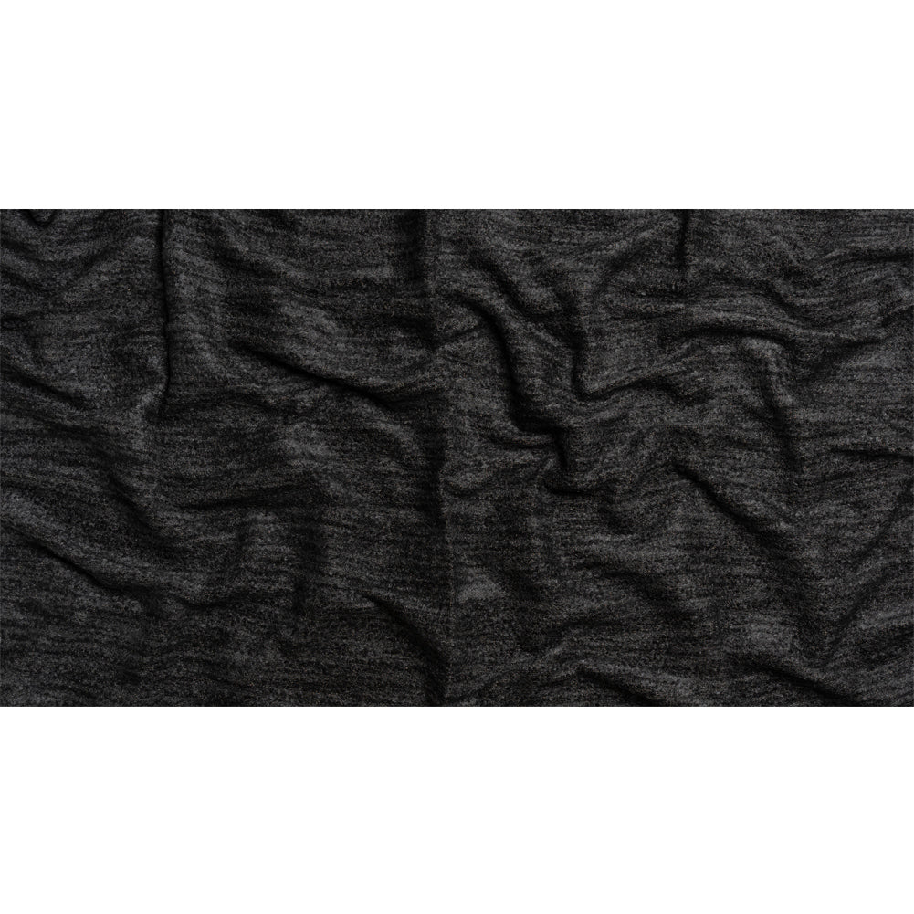 Plush Upholstery Boucle - Onyx Striated - Avenir Collection Full