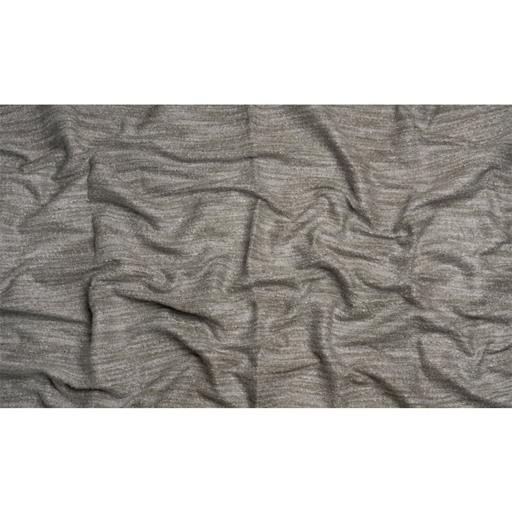Plush Upholstery Boucle - Pebble Striated - Avenir Collection Full