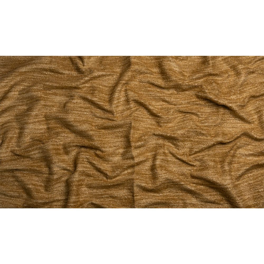 Plush Upholstery Boucle - Sandstone Striated - Avenir Collection Full