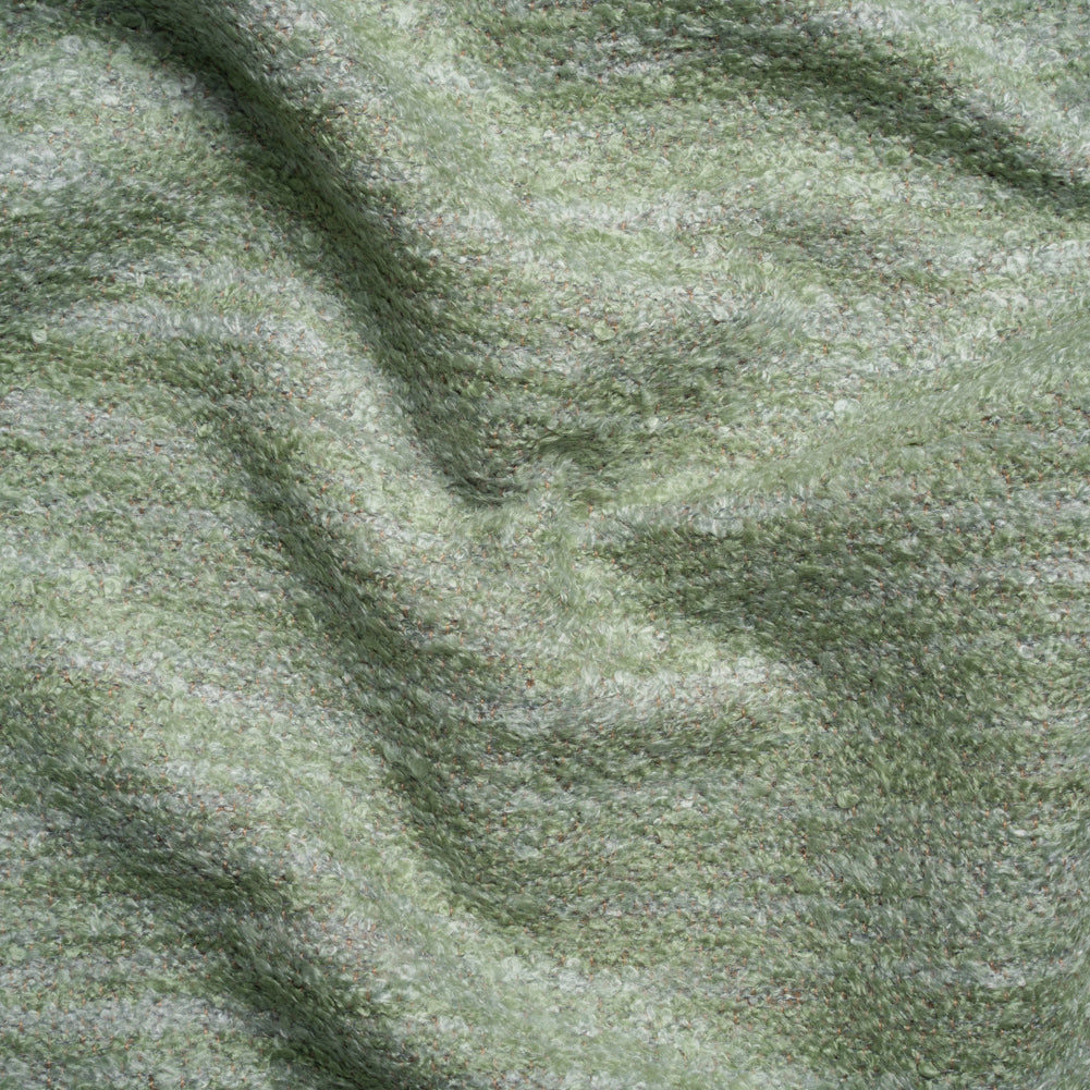Plush Upholstery Boucle - Seaglass Striated - Avenir Collection