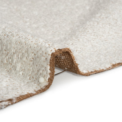Plush Upholstery Boucle - Snow Striated - Avenir Collection Detail