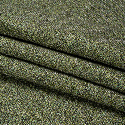 Upholstery Tweed with Latex Backing - Forest - Wyverstone Collection Folded