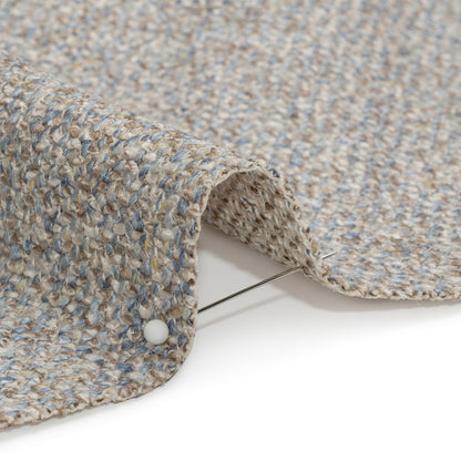 Upholstery Tweed with Latex Backing - Sky - Wyverstone Collection Detail