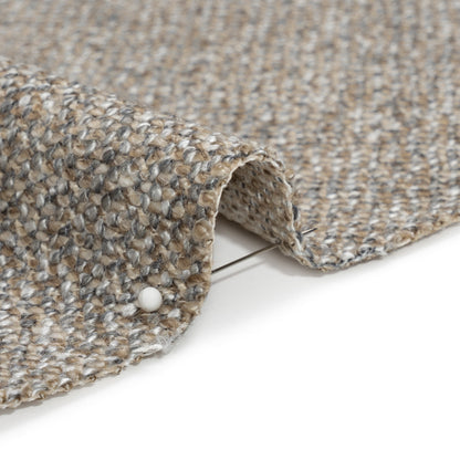 Upholstery Tweed with Latex Backing - Stone - Wyverstone Collection Detail