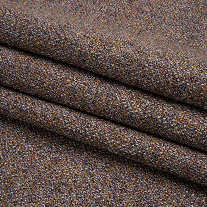 Upholstery Tweed with Latex Backing - Twilight - Wyverstone Collection Folded