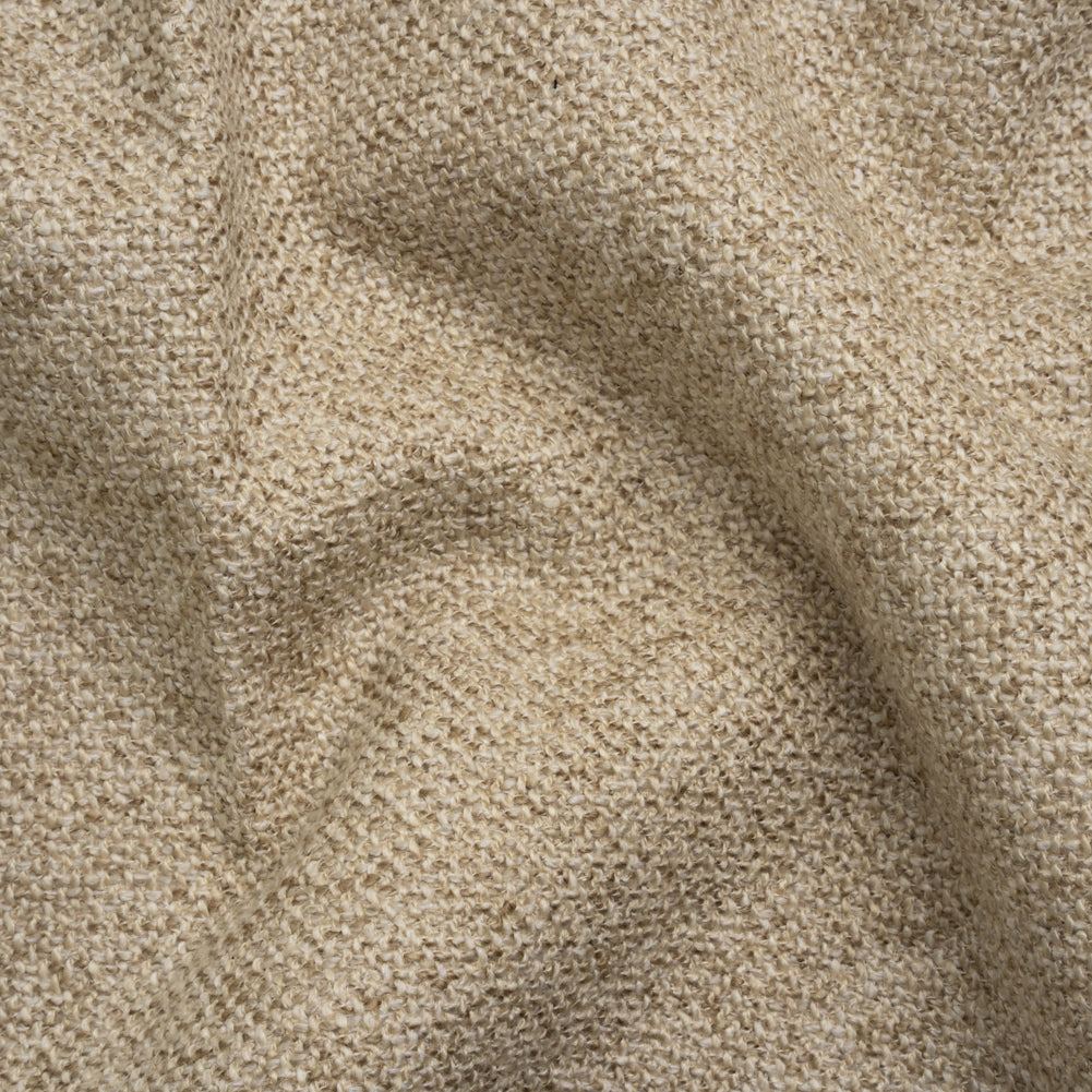 Upholstery Tweed with Latex Backing - Wheat - Wyverstone Collection