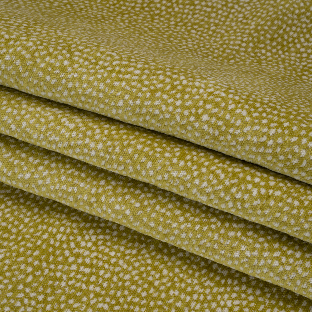 Upholstery Chenille - Apple Spotted - Remus Collection Folded