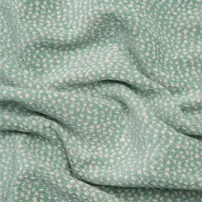 Upholstery Chenille - Aqua Spotted - Remus Collection