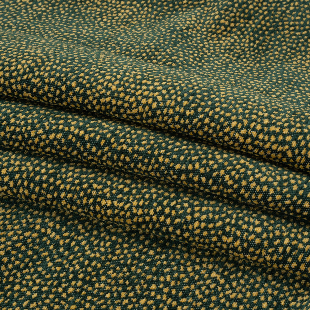 Upholstery Chenille - Billiard Spotted - Remus Collection Folded