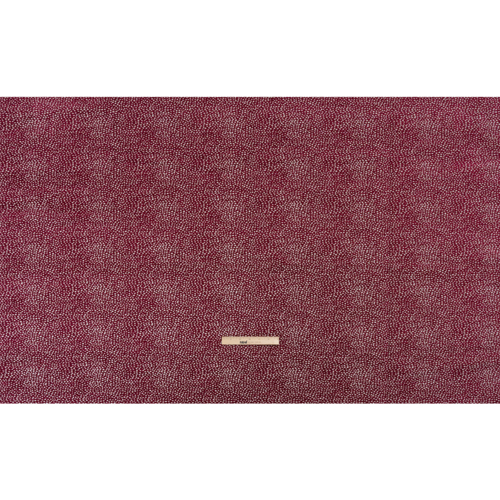 Upholstery Chenille - Boysenberry Spotted - Remus Collection Full