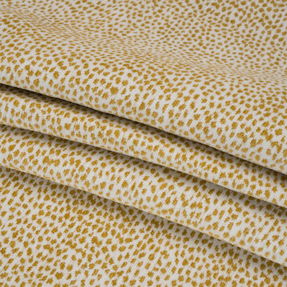 Upholstery Chenille - Citrus Spotted - Remus Collection Folded