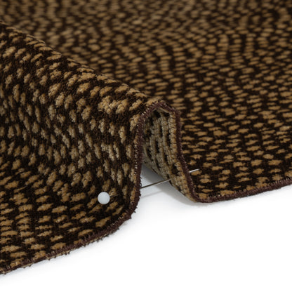 Upholstery Chenille - Coffee Spotted - Remus Collection Detail