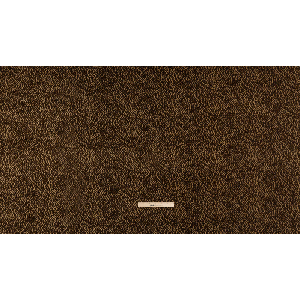 Upholstery Chenille - Coffee Spotted - Remus Collection Full