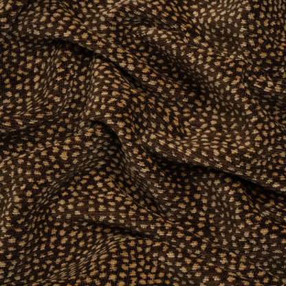 Upholstery Chenille - Coffee Spotted - Remus Collection