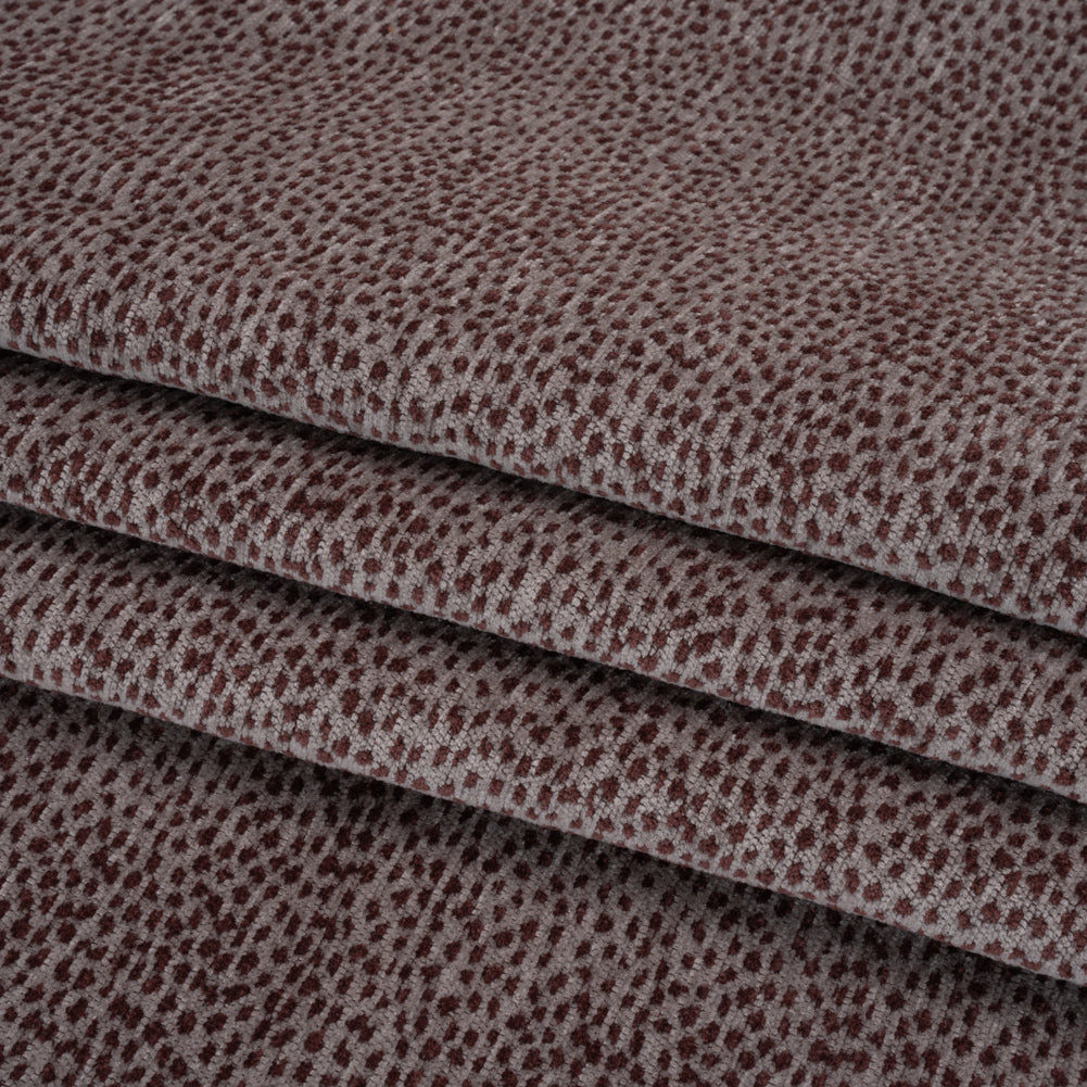 Upholstery Chenille - Diva Spotted - Remus Collection Folded