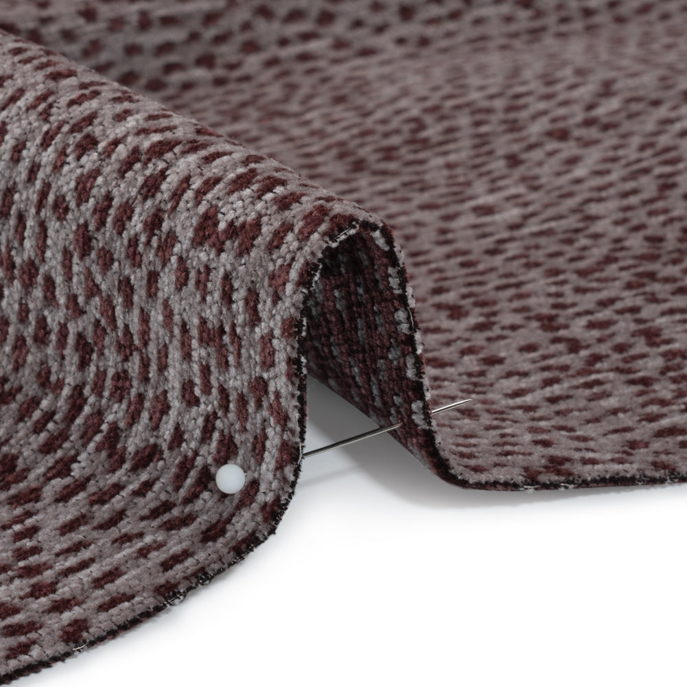 Upholstery Chenille - Diva Spotted - Remus Collection Detail