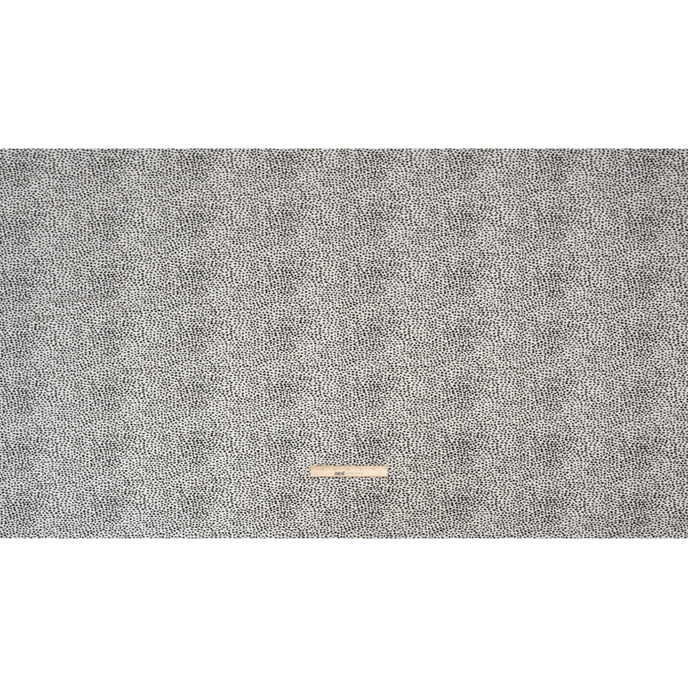 Upholstery Chenille - Domino Spotted - Remus Collection Full