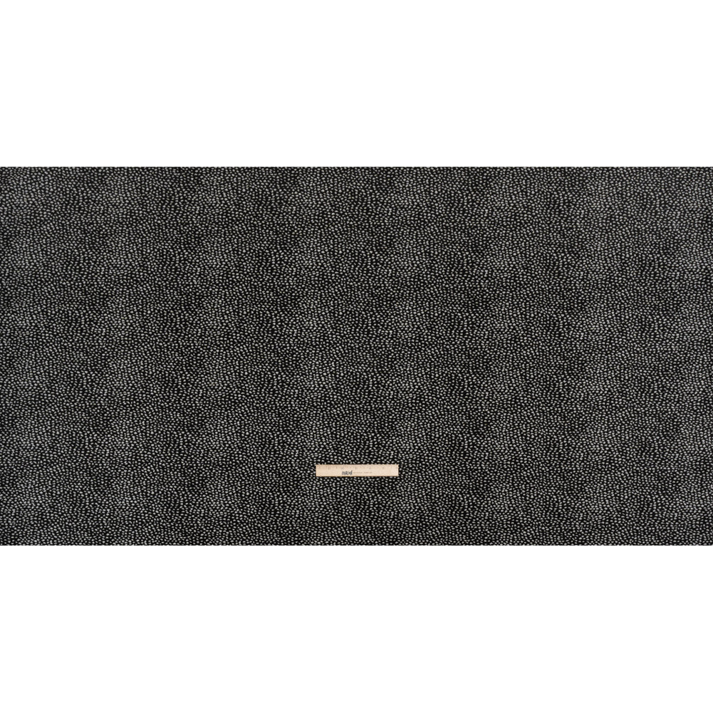 Upholstery Chenille - Ebony Spotted - Remus Collection Full