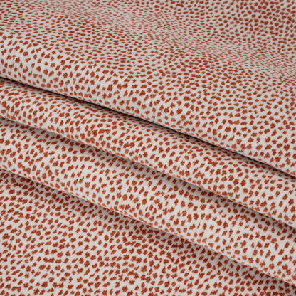 Upholstery Chenille - Fire Spotted - Remus Collection Folded
