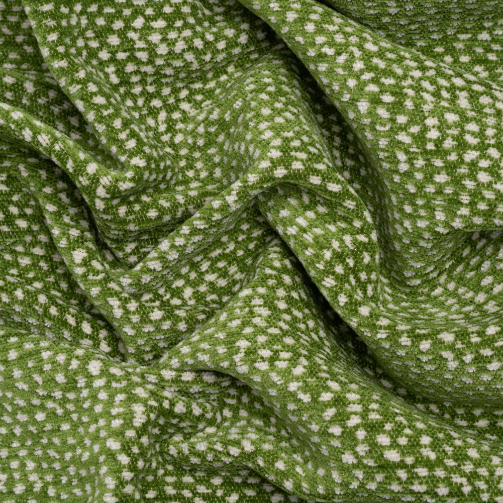 Upholstery Chenille - Glade Spotted - Remus Collection