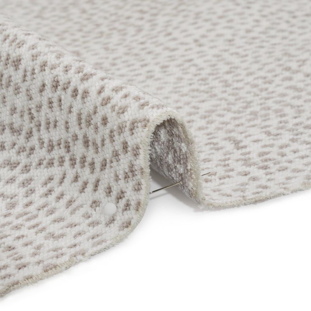 Upholstery Chenille - Haze Spotted - Remus Collection Detail