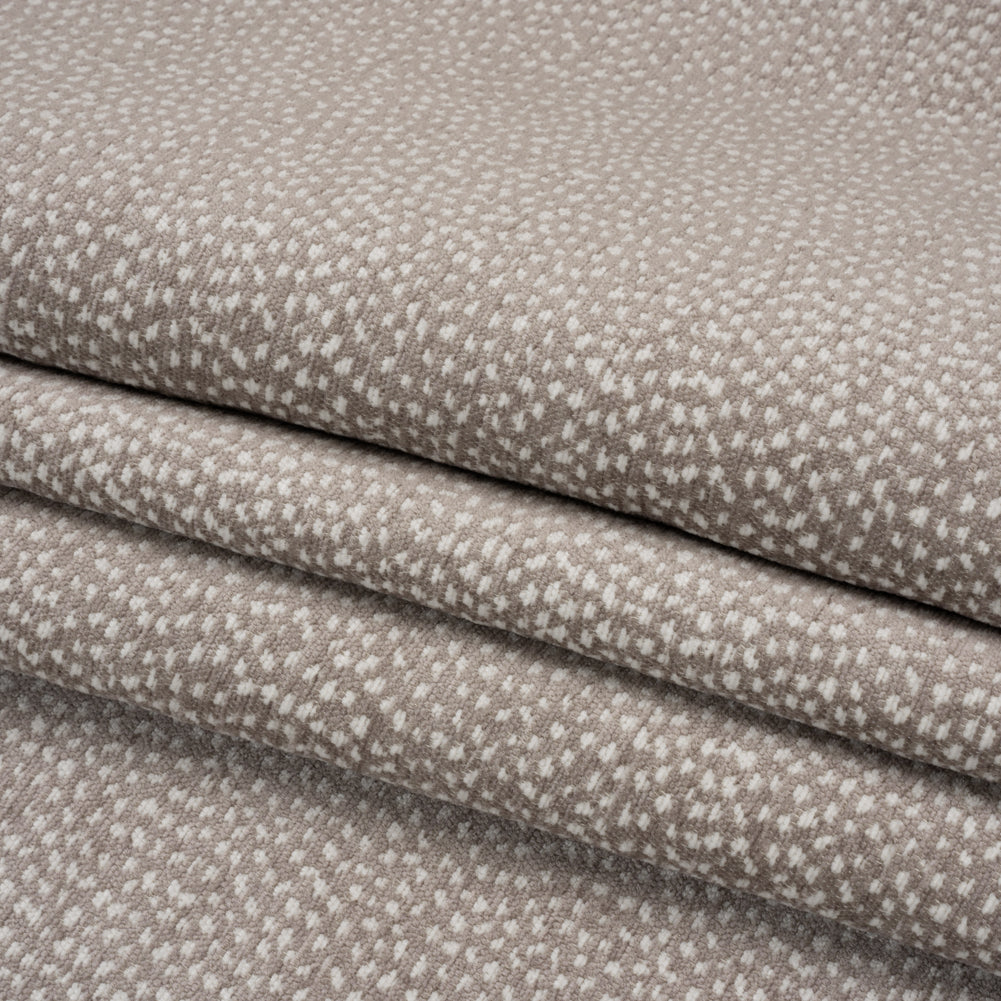 Upholstery Chenille - Heather Spotted - Remus Collection Folded