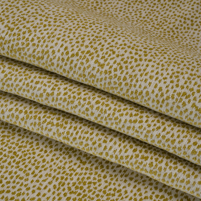 Upholstery Chenille - Kiwi Spotted - Remus Collection Folded