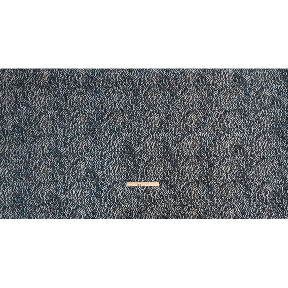 Upholstery Chenille - Navy Spotted - Remus Collection Full