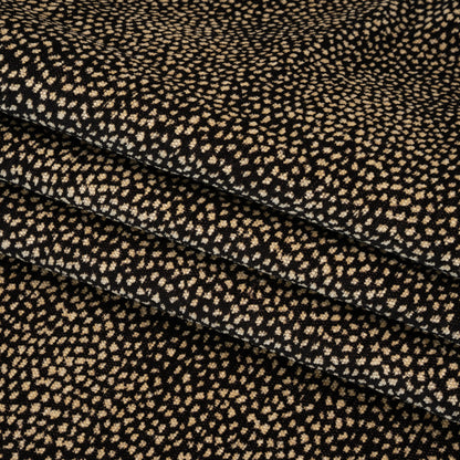 Upholstery Chenille - Night Spotted - Remus Collection Folded